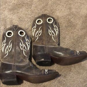 Justin Cowboy Boots Size 8.5